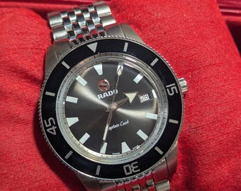 Refurbished Vintage Rado Captain Cook – Black Dial – Men’s Dress Watch