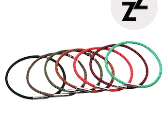 7 Styles Seil Armband Set - 3 mm dünne Kordel Armbänder für Männer & Frauen