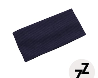 Solid Color Knit Headband Elastic Stretch Hairband for Women