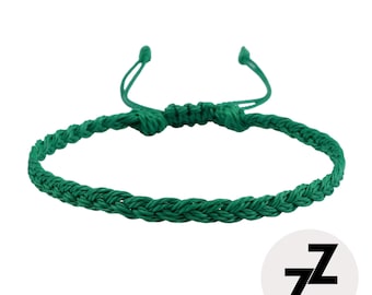 Verstellbares geflochtenes Schnurarmband Unisex Minimal gewebtes Band