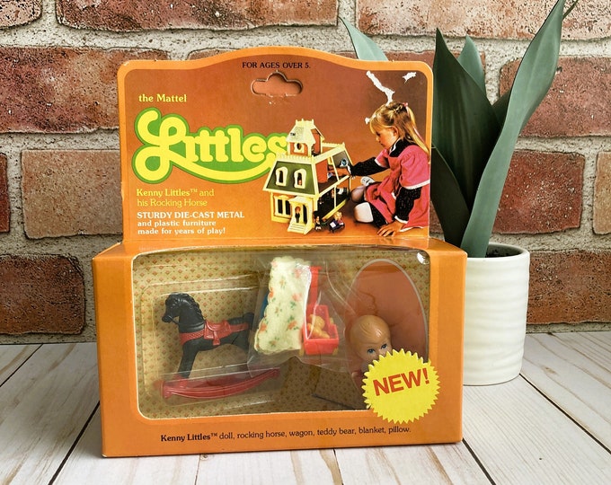 Maison De Poupée The Littles Mattel 1980 – Cheval à Bascule, Jouets, Neuf Scellé