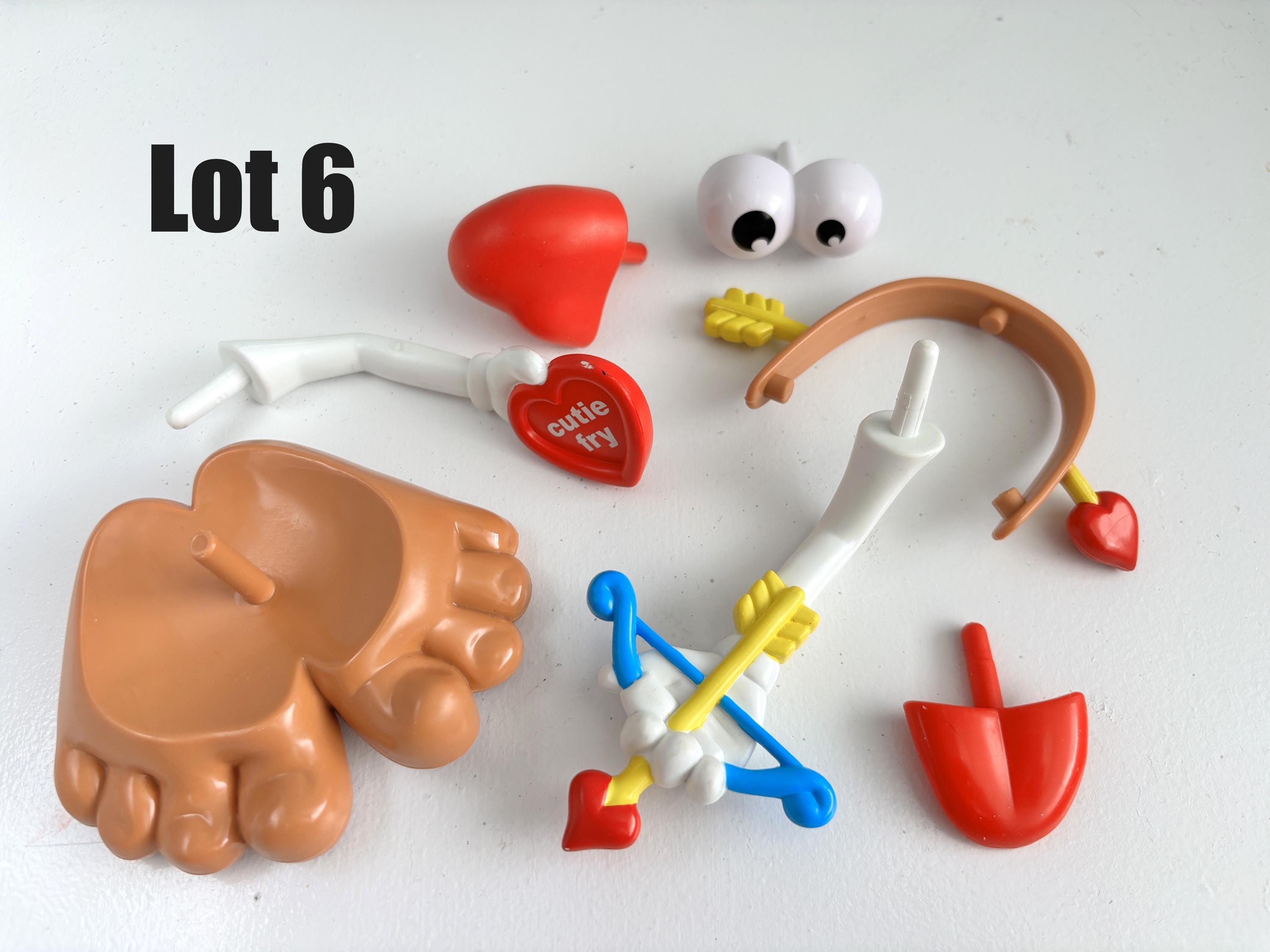 Vintage Mr. & Mrs. Potato Head Replacement Parts Lot Mixed