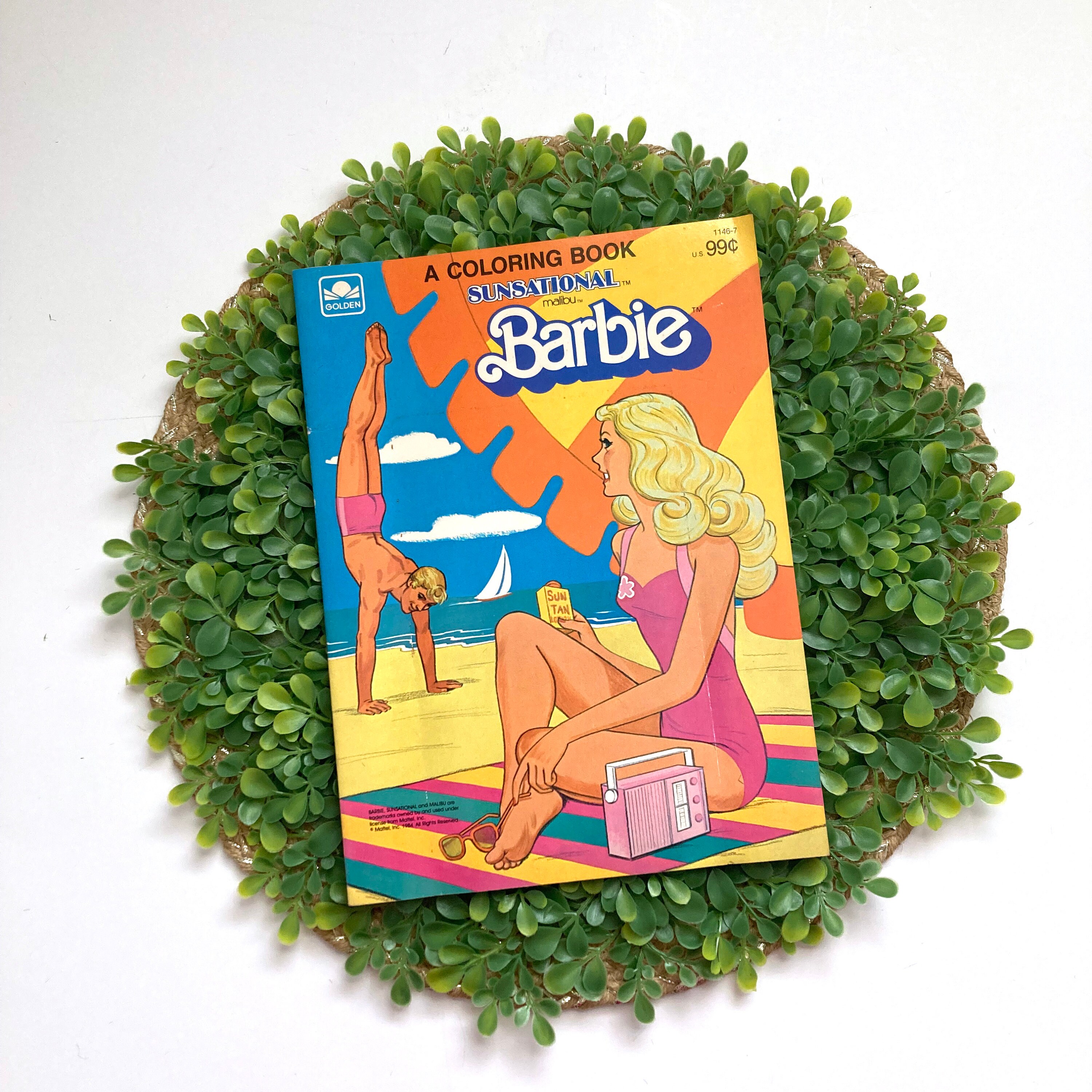 Barbie (Coloring Book; 1993) Golden Books
