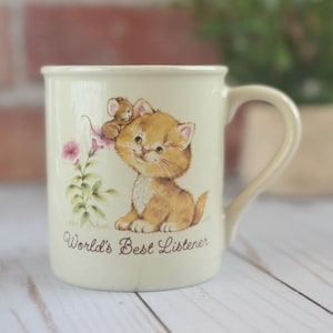 Hallmark Cat Mug - Etsy