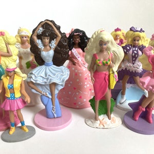 YOU CHOOSE - '90s Barbie Kids Meal Toys - Vintage Happy Meal Toys - McDonalds Barbie Toys from the 1990s - Birthday Party Favors