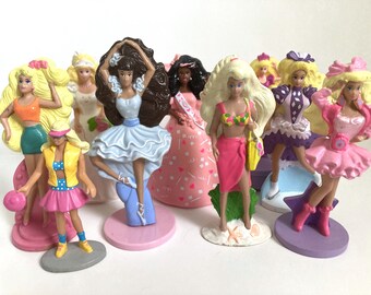 YOU CHOOSE - '90s Barbie Kids Meal Toys - Vintage Happy Meal Toys - McDonalds Barbie Toys from the 1990s - Birthday Party Favors