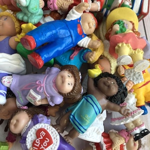 Vintage 1980s Cabbage Patch Kids Figures • PVC Minis • McDonald’s Toys • Posable CPK Dolls • 80s Mattel Collectibles