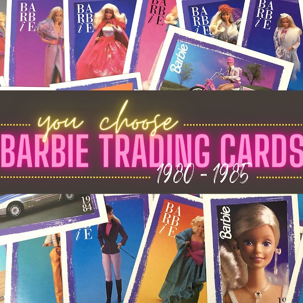 Barbie Trading Cards - Etsy