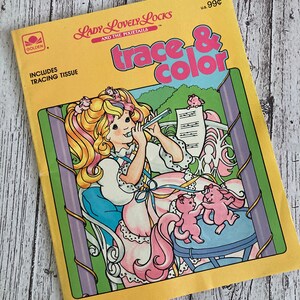 Vintage Strawberry Shortcake Coloring Book Unused 1981 SSC Color Pages  Never Used — High Country Vintage