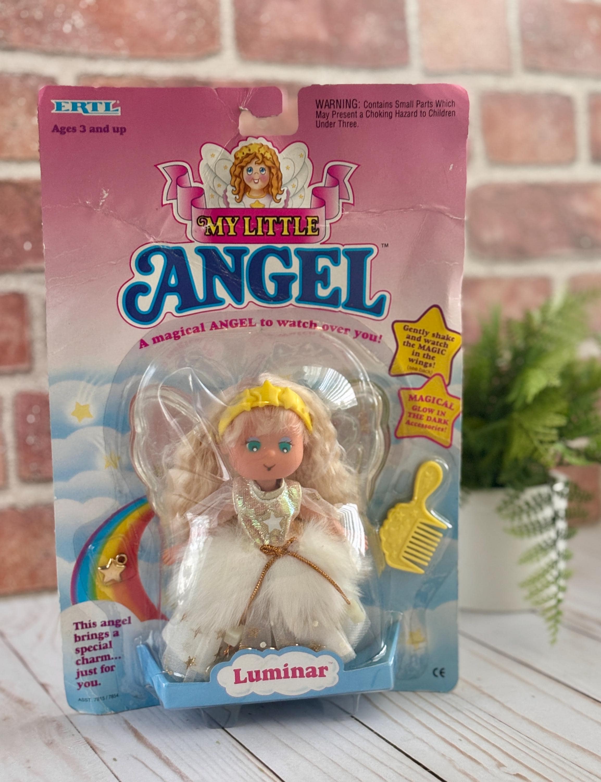 Vintage My Little Angel Luminar Doll: 1990s ERTL Toy Collectible