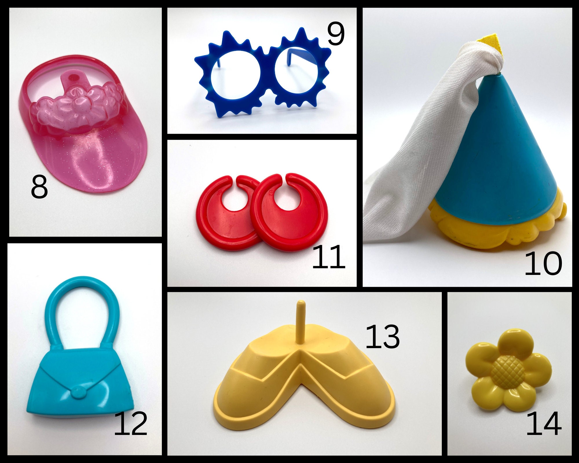 Mr. Potato Head Replacement Parts Mrs. Potato Head Shoes and - Etsy