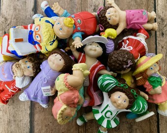 Vintage Cabbage Patch Kids Mini PVC Figures -  Pick Your Own - 1980s - CPK Mini Figures - 80s Toys