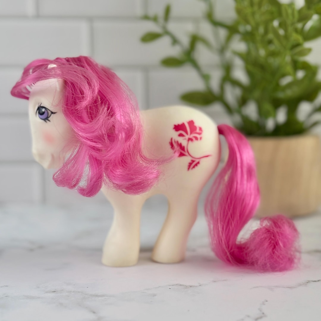 Vintage G1 My Little Pony Poppy, 1984 Mail Order Birthflower Pony ...