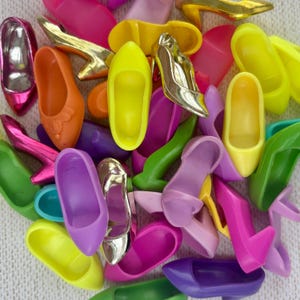 Vintage Jem & The Holograms Doll Shoes: 1980s Replacement Parts