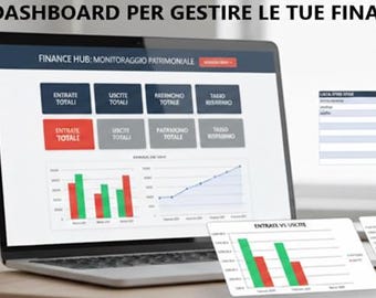 Planner Personale Excel Budget: Gestione Spese e Risparmio Automatico | Budget Mensile Professionale | Dashboard Patrimonio | Strategy Lab