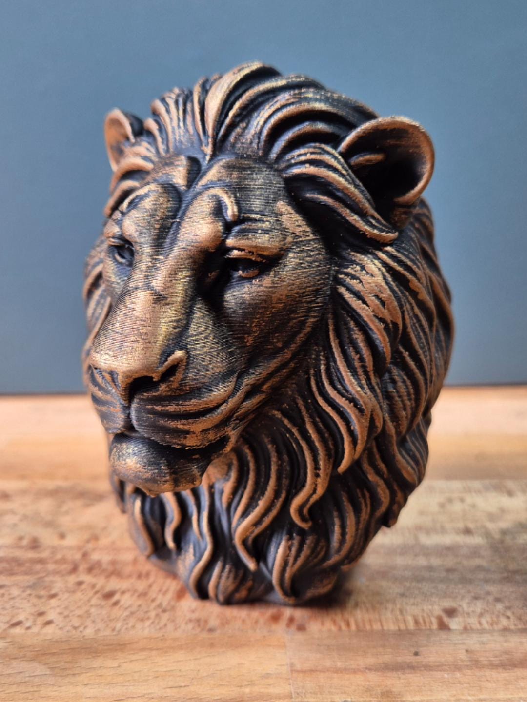 ライオン　天使　水の流れる置物 Lion head fountain - Etsy 日本