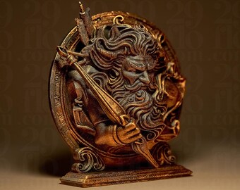 Estatua del signo zodiacal Sagitario – Decoración astrológica impresa en 3D – Regalo único del horóscopo