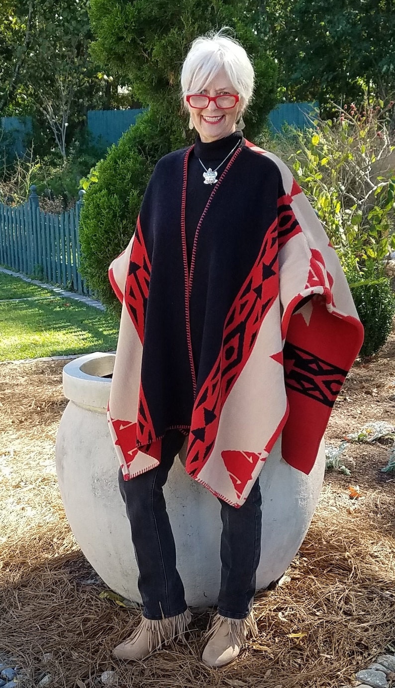 Shawl Wrap Amadahy Women’s Southwest Native American - Etsy