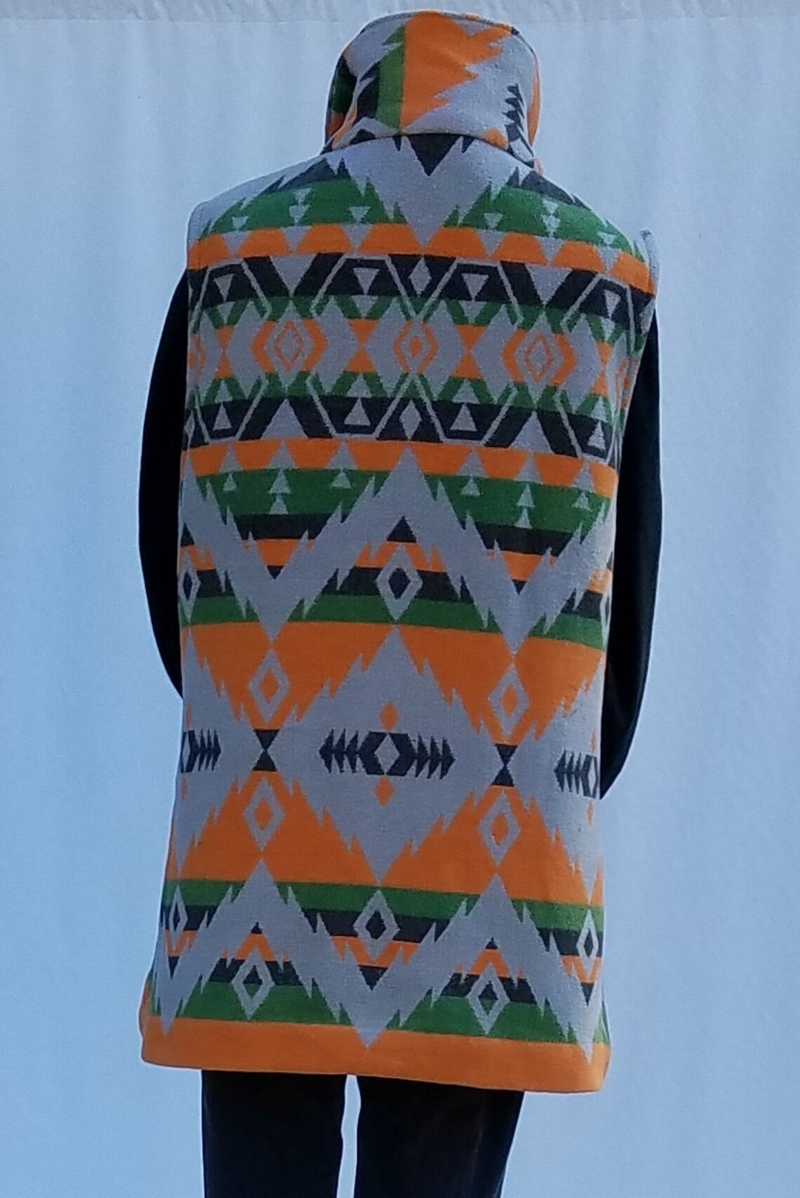 Jacket Vest the Ayita Women's Jacket Vest Pullover Navajo Etsy