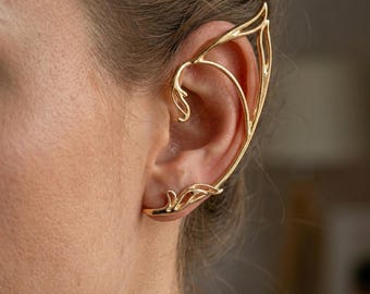Elf Ear Cuffs for Cosplay, Renaissance Festival, Fairycore, Elven Wedding Jewelry