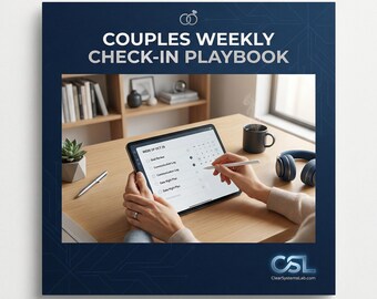 Weekly Relationship Systems Workbook — 6-Week Connection Framework