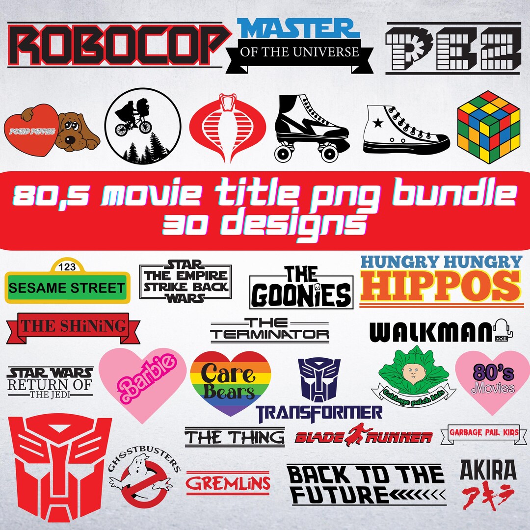 File 80s 80s Bundle, 80s Sublimation Designs, 80s Clipart, 80s Retro, 80s PNG ...