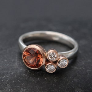 Oregon Sunstone Ring, Ethical Ring, Gift For Her
