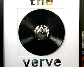 Album in vinile originale Verve incorniciato e montato a laser - Urban Hymns - Edizione limitata
