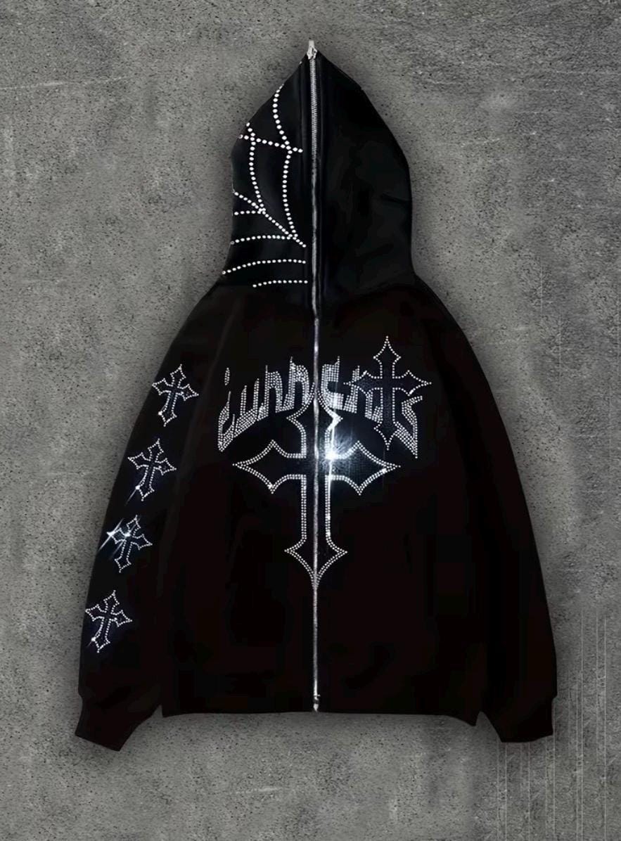 Opium Zip up Hoodie - Etsy