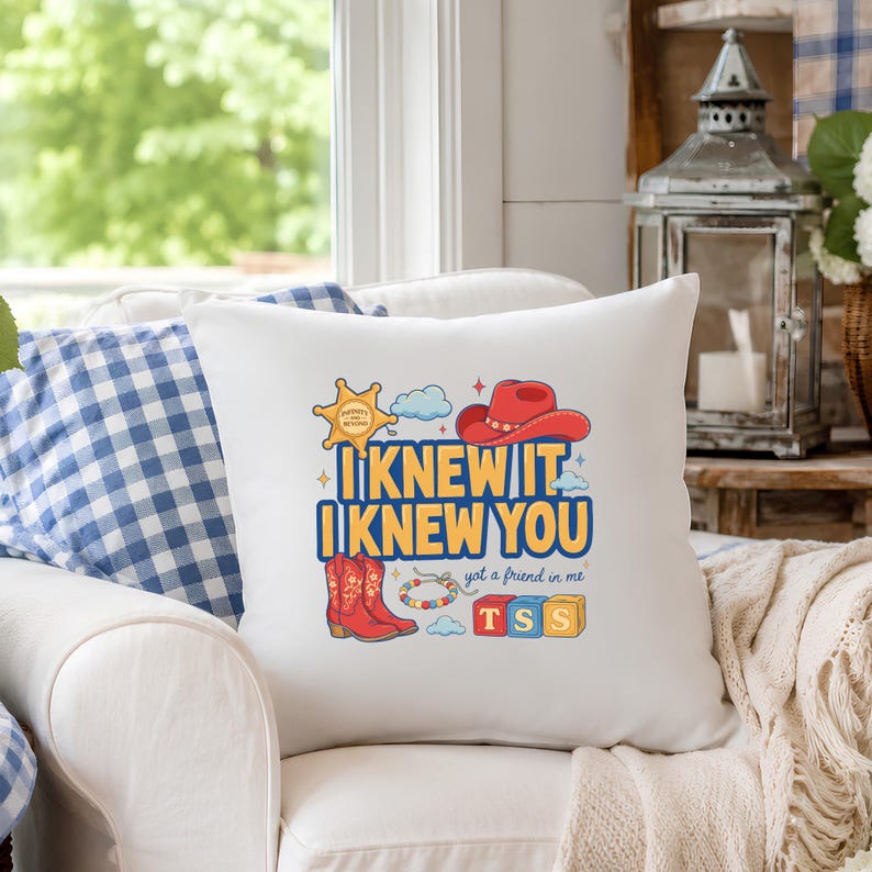 Retro Toy Story 5 PNG, I Knew It I Knew You Western Cowgirl Boots Friendship Bracelet Shirt Design Graphic Download File
retro toy story png, toy friends png, toy story inspired, disney trip png, pixar inspired png, cowgirl boots png, friendship bracelet, western cowgirl png, digital download, i knew it i knew you, shirt design png, sublimation file, toy story 5 png