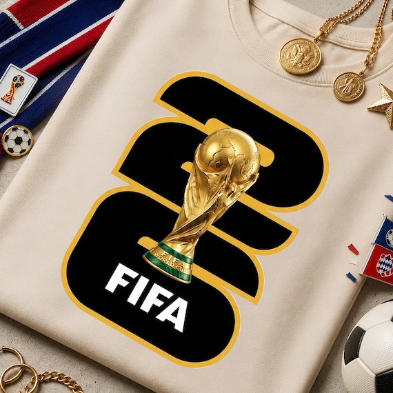 FIFA World Cup 2026 Trophy PNG SVG | Digital Download | Printable Soccer Art | World Cup 26 Logo Style | Instant Download