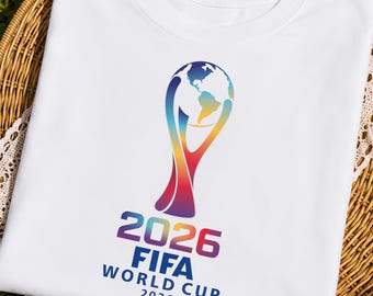 Fussball WM 2026 Trophäe PNG (Digitaler Download) - Fußball WM 2026 Logo Stil