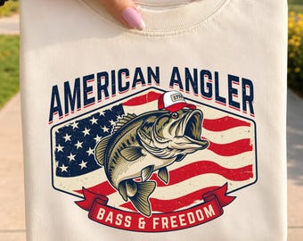 Patriotic Camo Bass Angeln PNG SVG, 4. Juli Angeln USA 250 Jahre Design, Forellenbarsch Amerikanische Flagge, Angler Digitaler Download