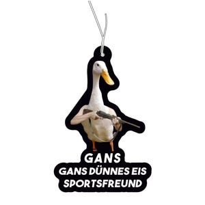 1x GANS DÜNNES Eis SPORTSFREUND Duftbaum / Lufterfrischer