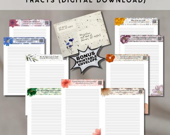 Página para escribir cartas a los testigos de Jehová: 9 folletos en inglés (descarga digital)