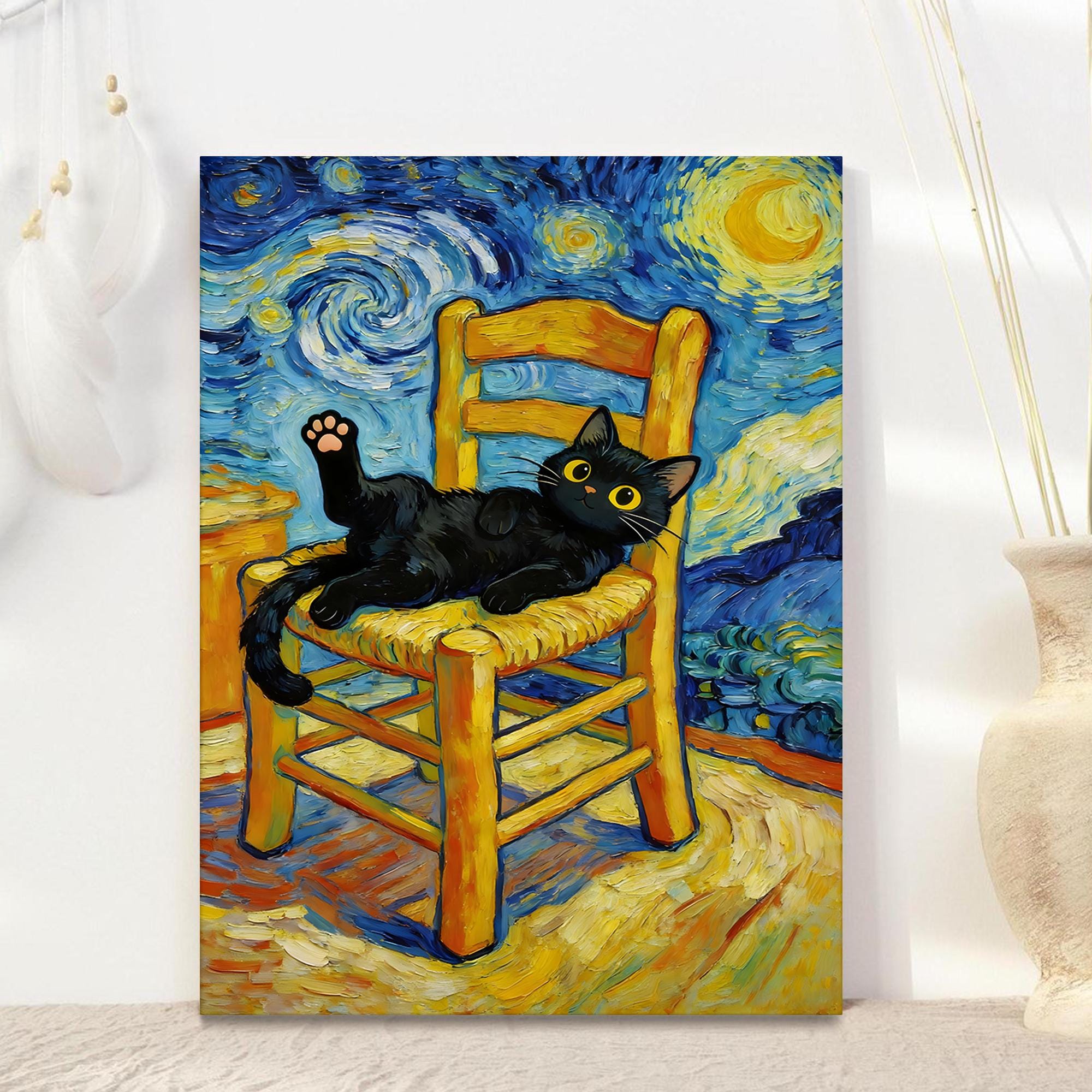 Van gogh cats - Etsy 日本