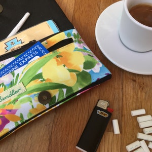 Tabaktasche, Börse, Handytasche "Frühling"