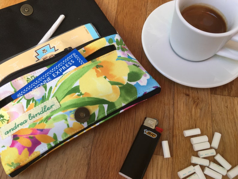Tobacco pouch, Wallet, Mobile Phone pouch spring time image 1