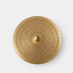 Handmade Brass Masala Box with 7 Spice Containers | Traditional Indian Spice Storage Organizer | Kitchen & Housewarming Gift