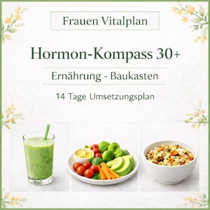 Kompas hormonalny 30+ Odżywianie - 14-dniowy plan wdrażania bloków budulcowych