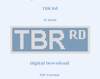 Directeur administratif et administratif de TBR | Modèle numérique de broderie PDF | 13 mailles
