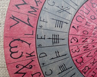 Cypher様 Cypher Wheel, Cipher Wheel, Theban, Ogham, Enochian, Rune