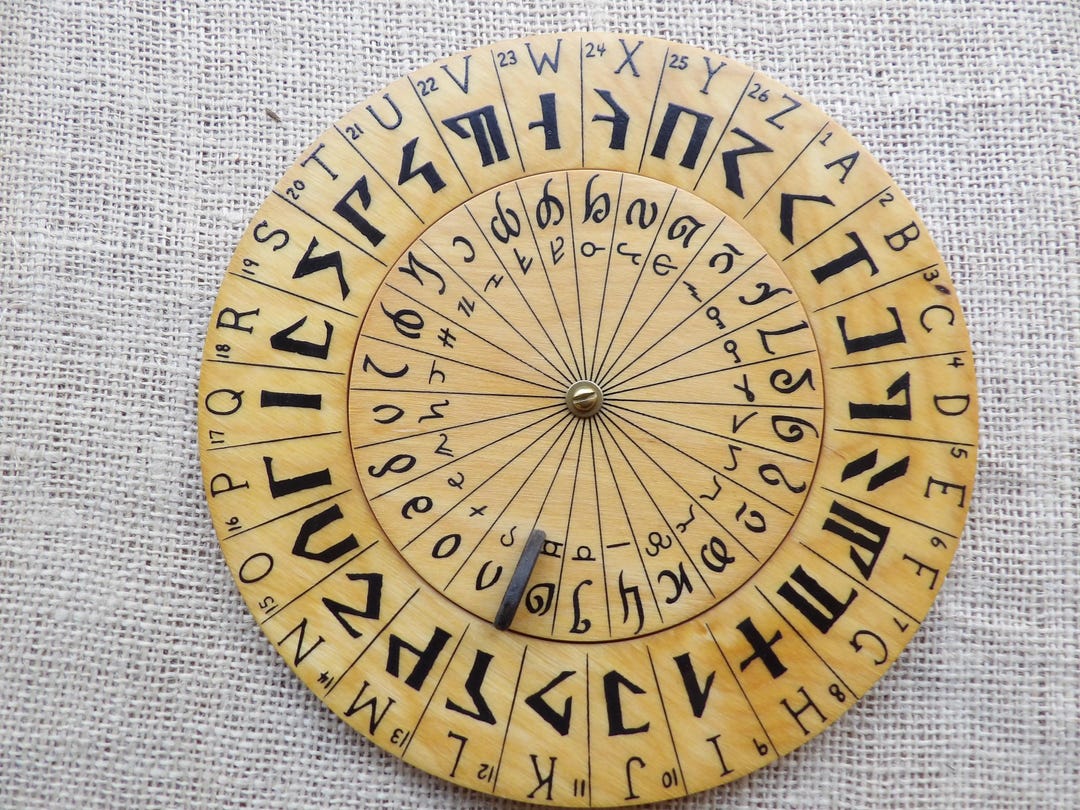 Dungeons and Dragons Cypher Wheel: Dwarven, Elvin & Common Codes