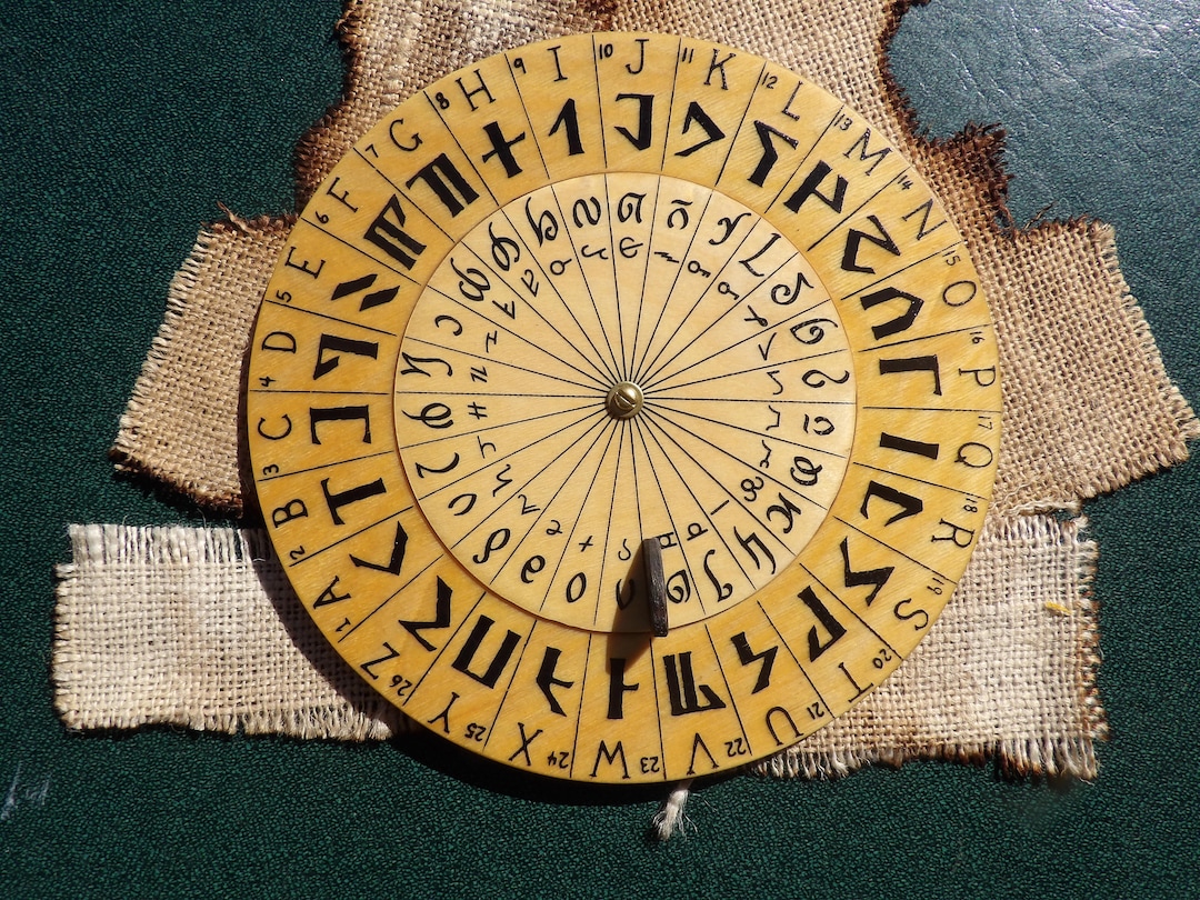 Cipher Wheel Cypher Wheel, Dwarven Dwarvish Devek, Elvin Elvish ...