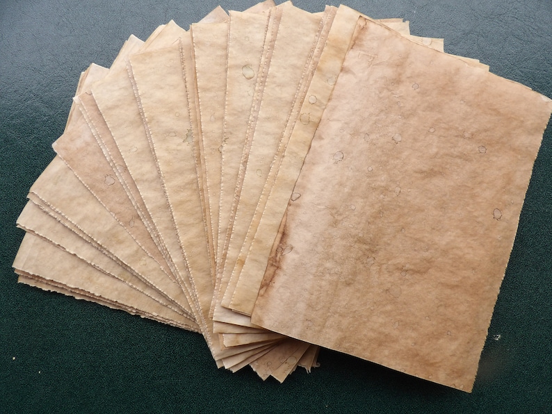 Ancient Paper Aged Paper Medieval Scribal Renaissance Etsy