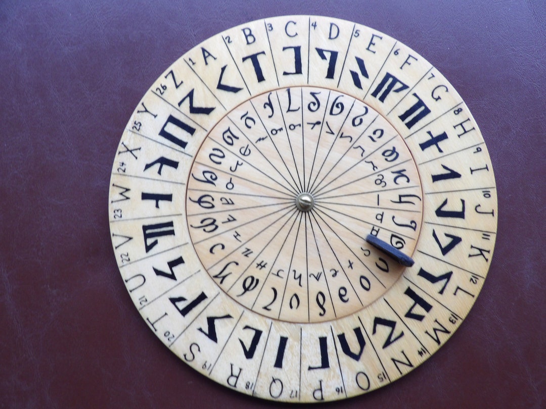 Dwarven Elvish Cypher Wheel: Dungeons and Dragons Code Tool - Etsy