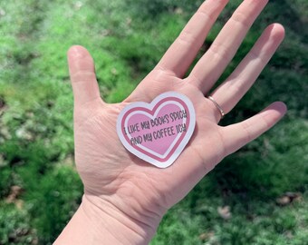 Pittige boeken en ijskoffiesticker