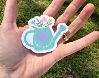 Pegatina "Atrápame en el jardín"