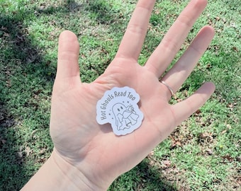 Hot ghouls lezen ook sticker