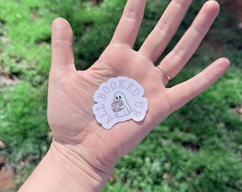 Geheel volgeboekte spooksticker